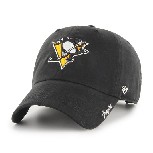 Casquette de nettoyage couleur équipe NHL Miata 47 des Penguins de Pittsburgh pour femme