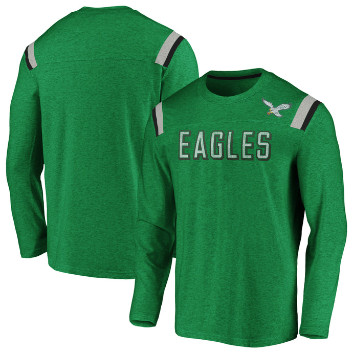 Philadelphia Eagles NFL Fanatics Vintage Slub Long Sleeve