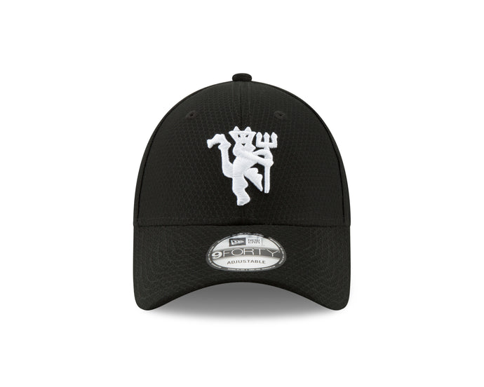 Manchester United EPL New Era Black Hex 9FORTY Adjustable Cap
