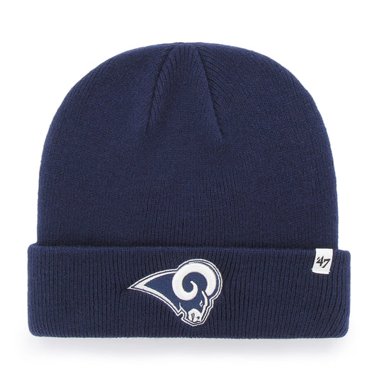Bonnet en tricot à revers surélevé NFL des Rams de Los Angeles
