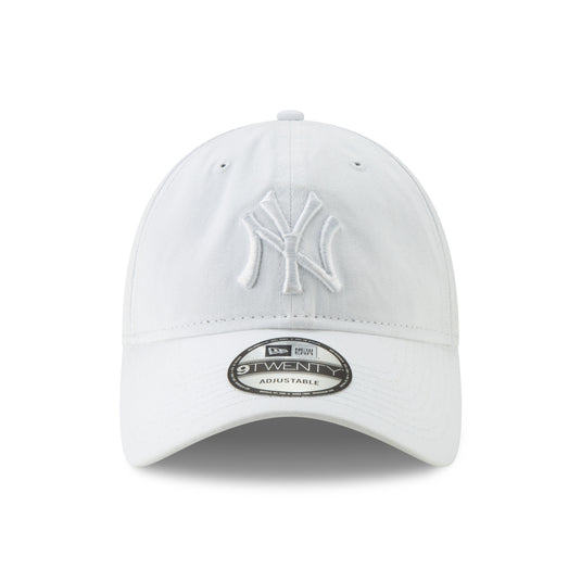 Casquette ton sur ton blanche MLB Core Classic 9TWENTY New York Yankees