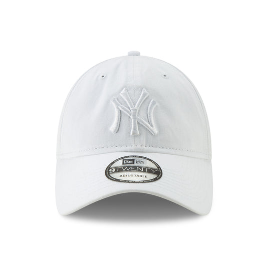 New York Yankees MLB Core Classic 9TWENTY White Tonal Cap