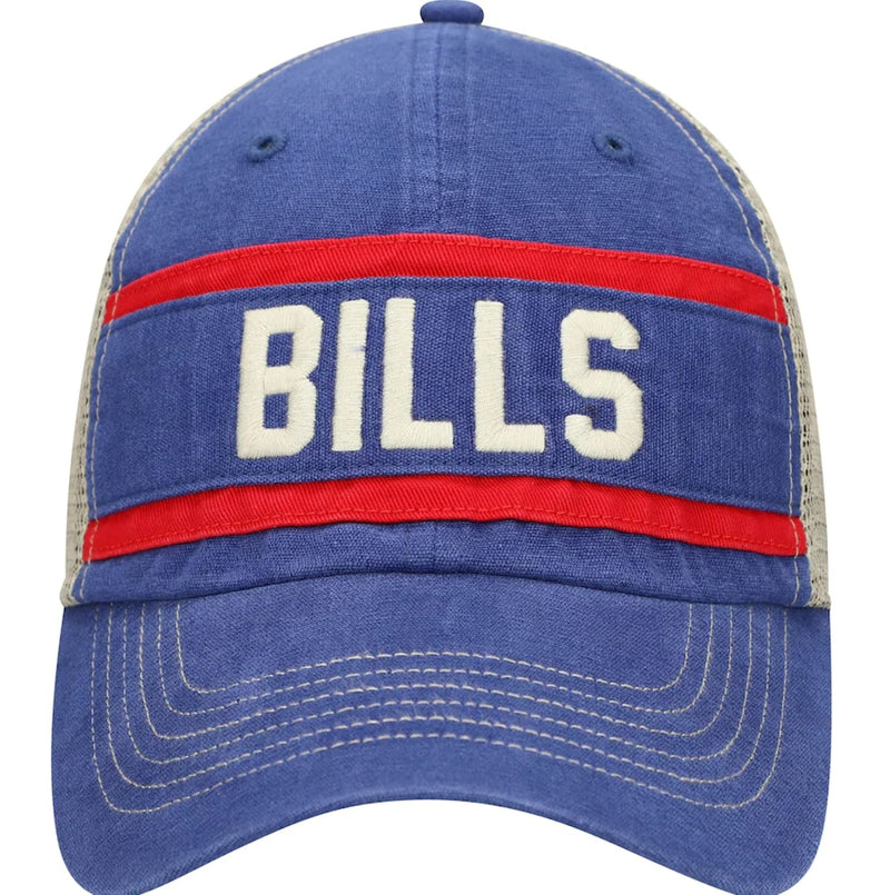 Load image into Gallery viewer, Buffalo Bills NFL &#39;47 Juncture Trucker Clean Up Snapback Cap

