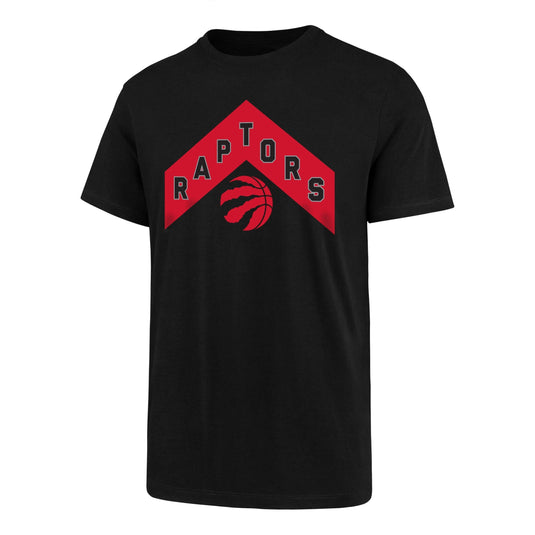 T-shirt noir classique à chevrons des Raptors de Toronto