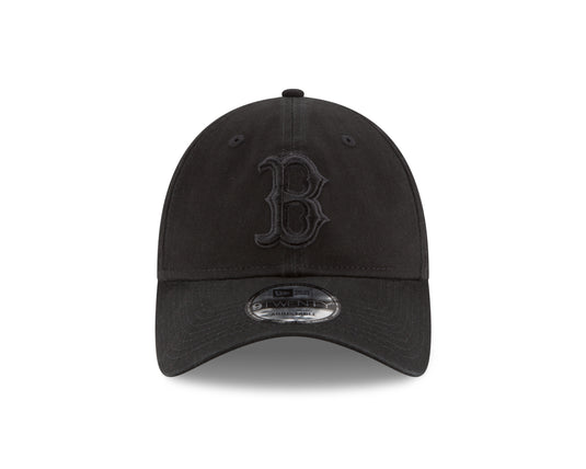 Casquette 9TWENTY noire ton sur ton MLB Core Classic des Red Sox de Boston