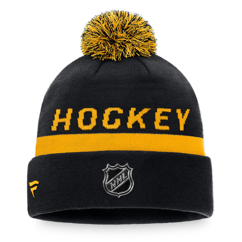 Load image into Gallery viewer, Boston Bruins NHL Locker Room Cuff Knit Toque
