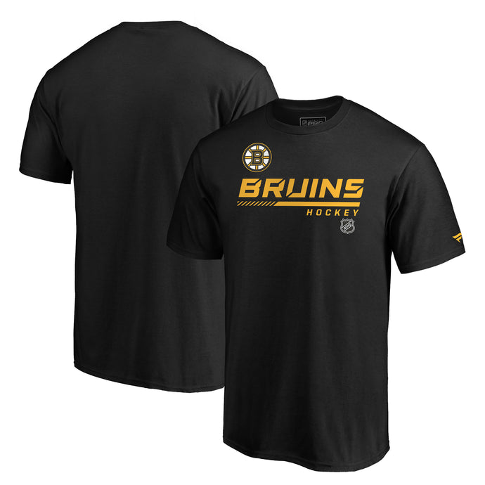 T-shirt professionnel authentique de la LNH des Bruins de Boston