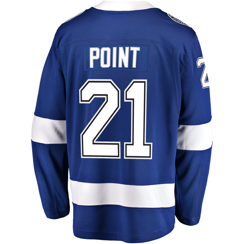 Load image into Gallery viewer, Brayden Point Tampa Bay Lightning NHL Fanatics Breakaway Home Jersey
