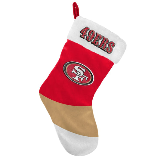 San Francisco 49ers NFL Colorblock Stocking