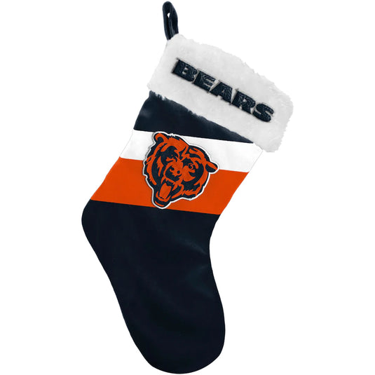 Bas de Noël NFL Colorblock des Bears de Chicago