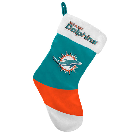 Miami Dolphins NFL Colorblock Stocking