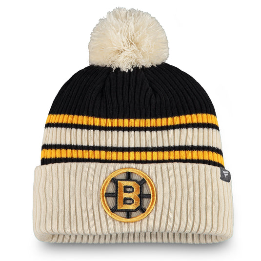 Tuque en tricot à revers True Classic des Bruins de Boston de la LNH