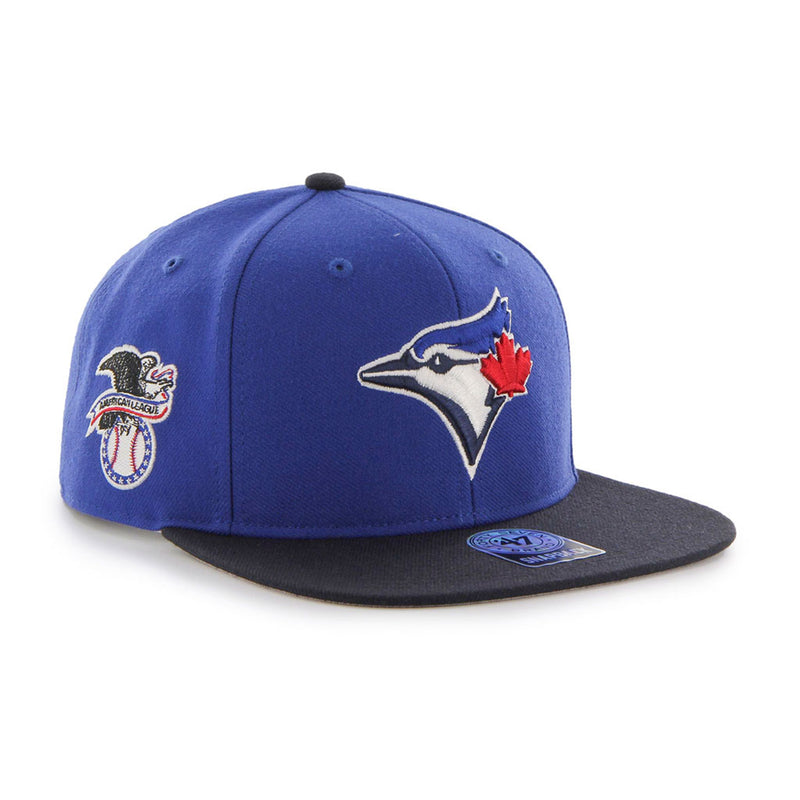 Load image into Gallery viewer, Toronto Blue Jays MLB Sure Shot 2Tone Captain Cap

