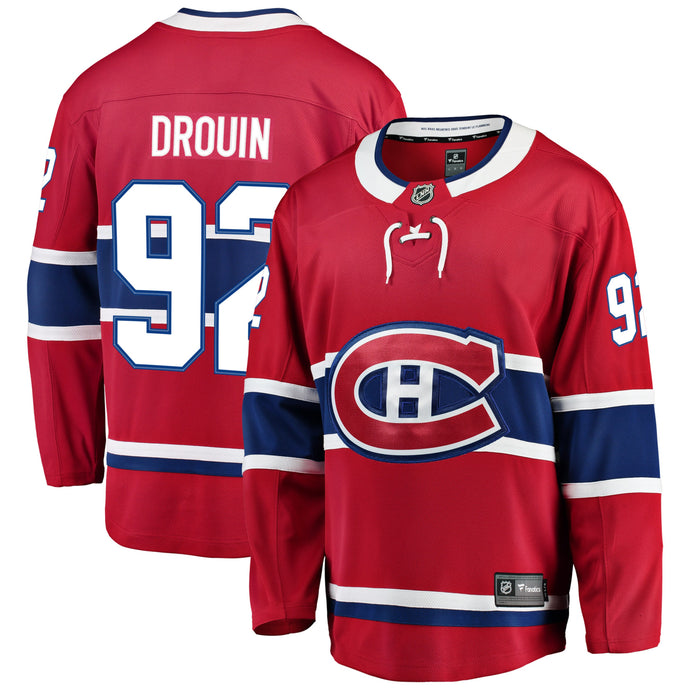Jonathan Drouin Canadiens de Montréal NHL Fanatics Breakaway Maillot Domicile