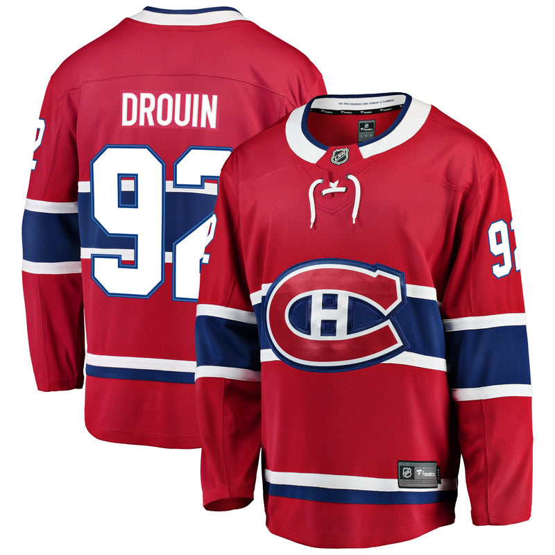 Chargez l&#39;image dans la visionneuse de la galerie, Jonathan Drouin Canadiens de Montréal NHL Fanatics Breakaway Maillot Domicile

