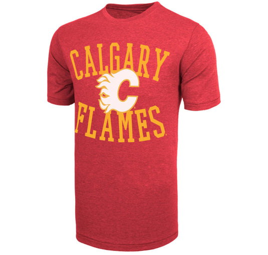 T-shirt Archie bi-mélange de la LNH des Flames de Calgary