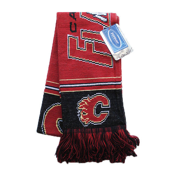 Calgary Flames Multi Logo Scarf - Sport Army