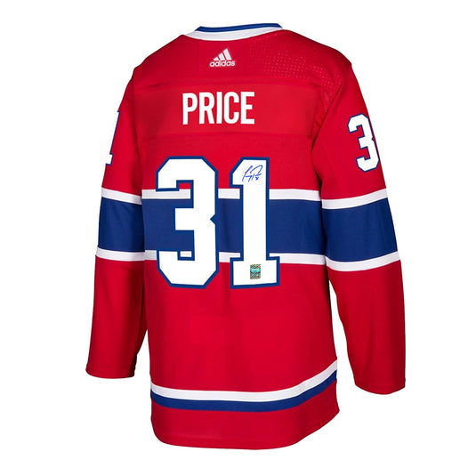 Carey Price Signed Montreal Canadiens Adidas Pro Jersey