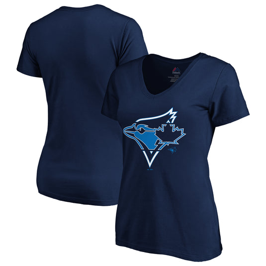 Ladies' Toronto Blue Jays MLB One Track Pride T-Shirt