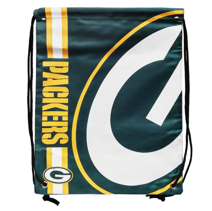 Green Bay Packers NFL Big Logo Drawstring Bag