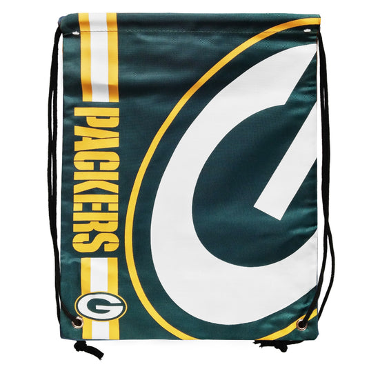 Sac à cordon avec grand logo des Packers de Green Bay