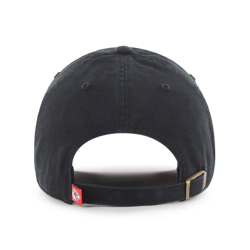 Load image into Gallery viewer, Kansas City Chiefs NFL Black Clean Up Cap
