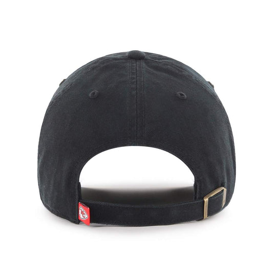 Kansas City Chiefs NFL Black Clean Up Cap