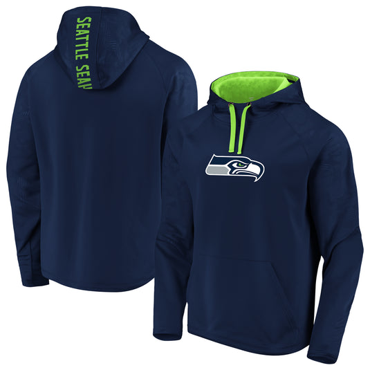 Seattle Seahawks NFL Fanatics Defender Logo principal Sweat à capuche