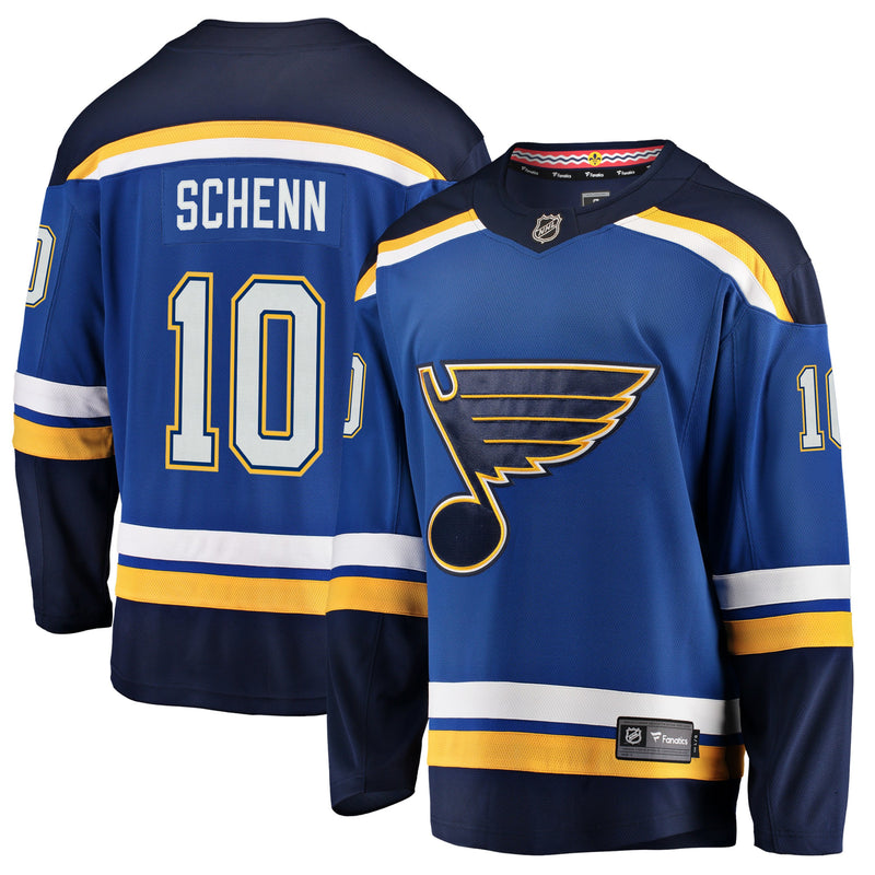 Chargez l&#39;image dans la visionneuse de la galerie, Brayden Schenn St. Louis Blues NHL Fanatics Breakaway Maillot Domicile
