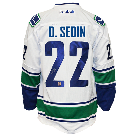 Daniel Sedin Signed Vancouver Canucks Jersey