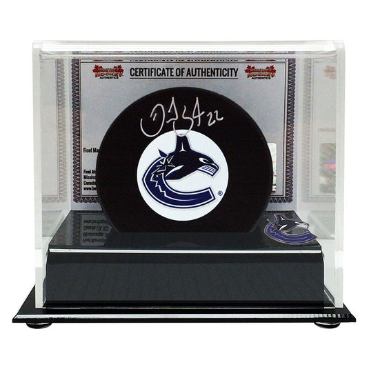 Daniel Sedin Signed Vancouver Canucks Puck