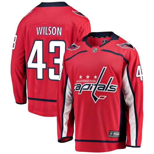 Tom Wilson Washington Capitals NHL Fanatics Breakaway Home Jersey