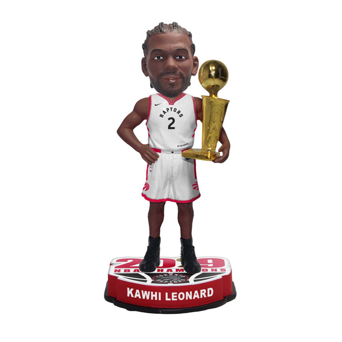 Kawhi Leonard Toronto Raptors Champions NBA 2019 Bobblehead 8 pouces