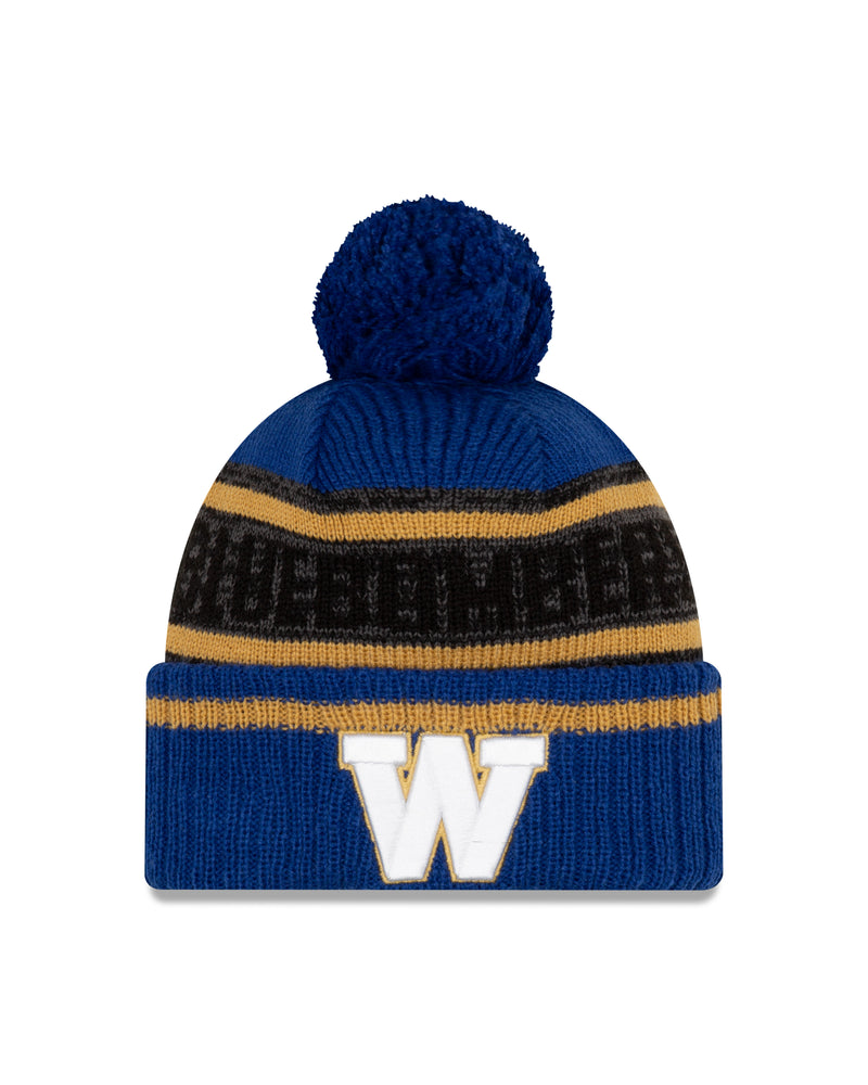 Chargez l&#39;image dans la visionneuse de la galerie, Tuque en tricot de sport sur le terrain de la LCF des Blue Bombers de Winnipeg
