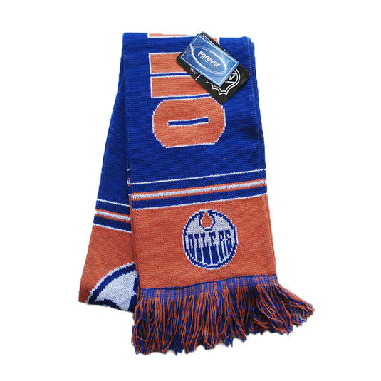 Edmonton Oilers Multi Logo Scarf - Sport Army