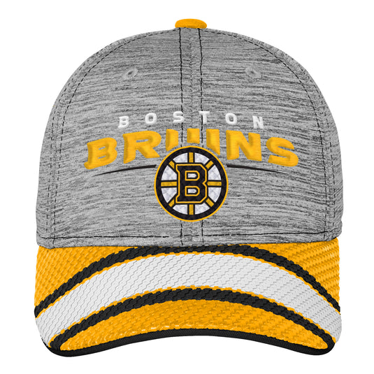 Casquette de joueur de deuxième saison des Bruins de Boston pour jeunes