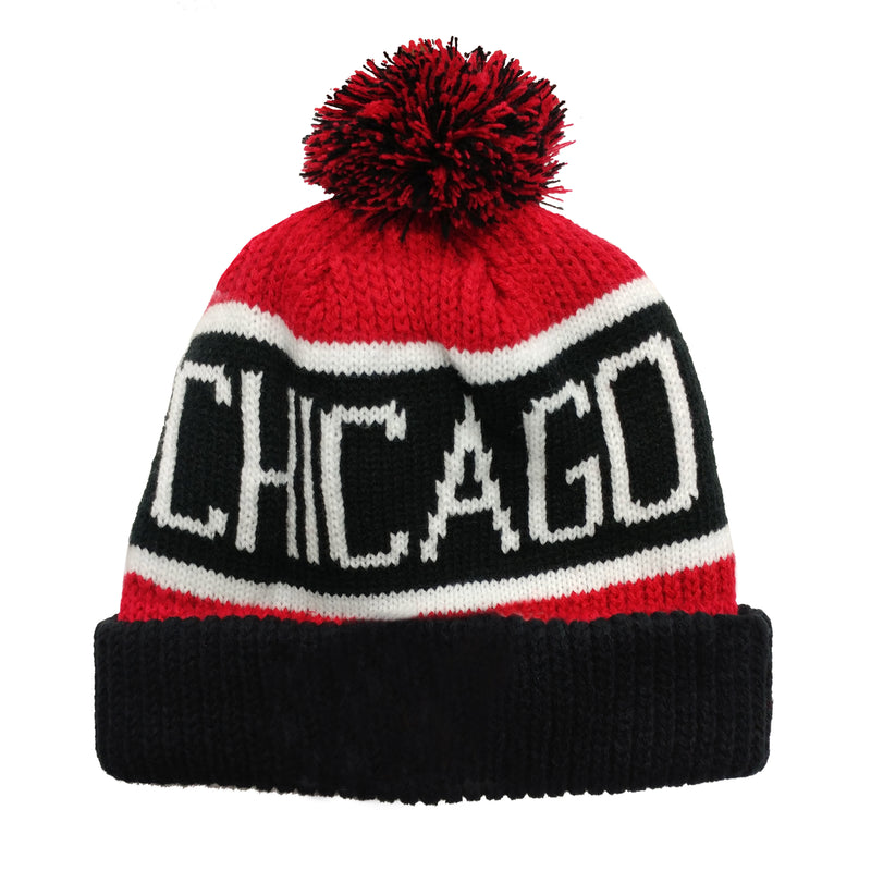 Load image into Gallery viewer, Chicago Blackhawks NHL City Cuffed Knit Toque

