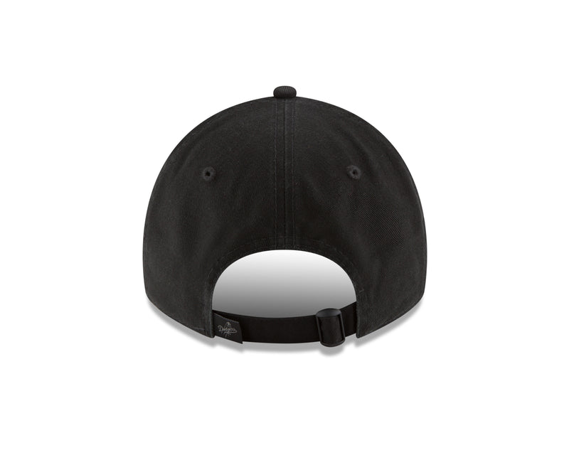 Load image into Gallery viewer, Los Angeles Dodgers MLB Core Classic Black On Black 9TWENTY Cap
