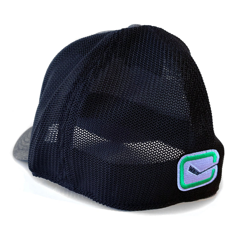 Load image into Gallery viewer, Vancouver Canucks NHL Heathered Poly Flex Tonal Cap
