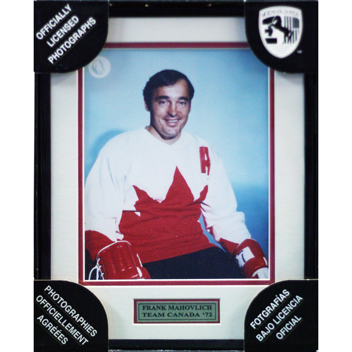Frank Mahovlich Équipe Canada '72 Photo couleur encadrée