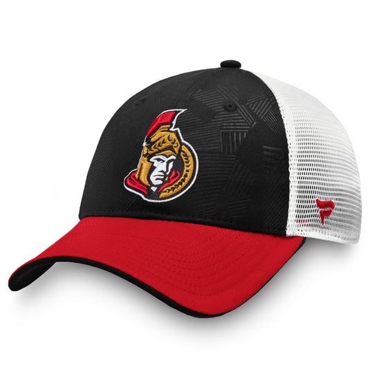 Ottawa Senators NHL Revise Iconic Trucker Adjustable Cap