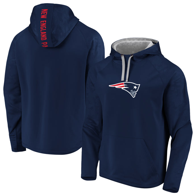 New England Patriots NFL Fanatics Defender Primary Logo Hoodie