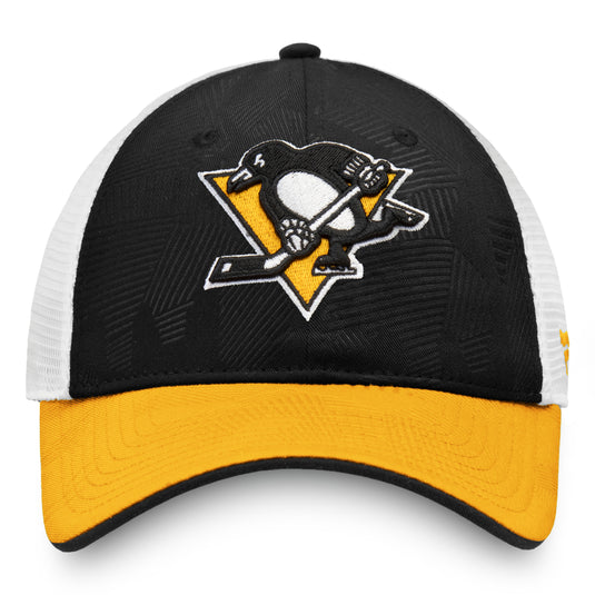 Pittsburgh Penguins NHL Revise Iconic Trucker Adjustable Cap