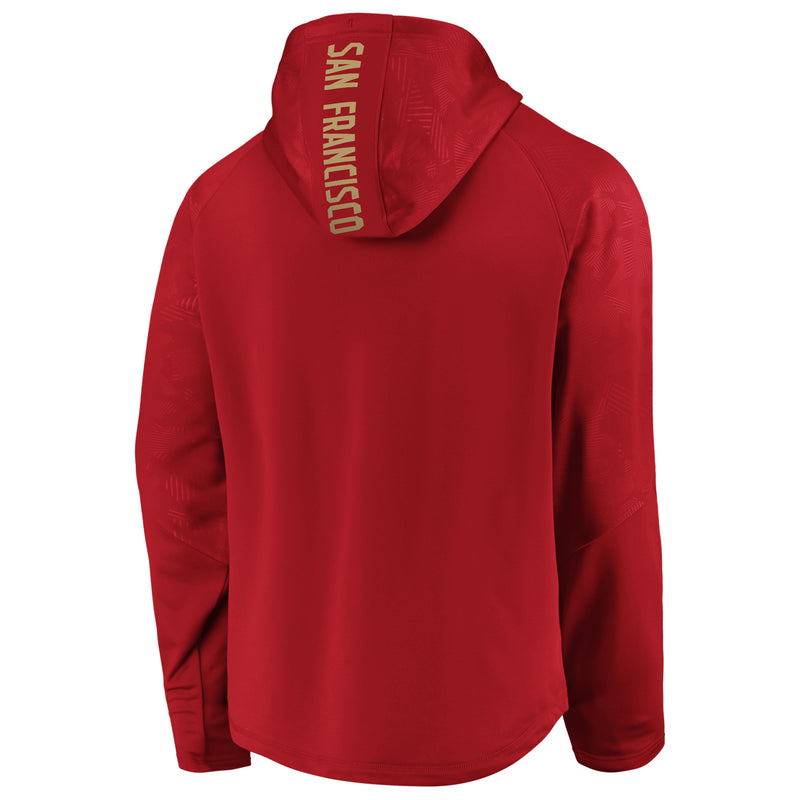 Load image into Gallery viewer, San Francisco 49ers NFL Fanatics Defender Primary Logo Hoodie
