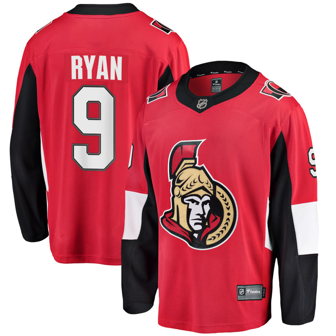 Maillot à domicile des fanatiques de la LNH des Sénateurs d'Ottawa Bobby Ryan