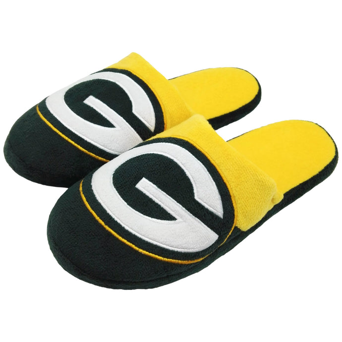 Green Bay Packers NFL Big Logo Slippers