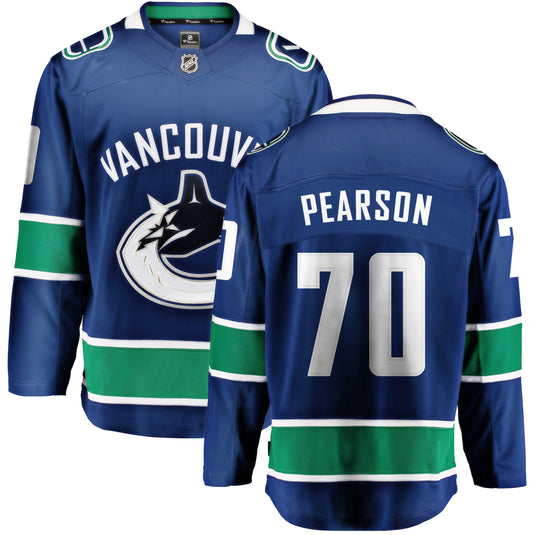 Tanner Pearson Vancouver Canucks NHL Fanatics Breakaway Maillot Domicile