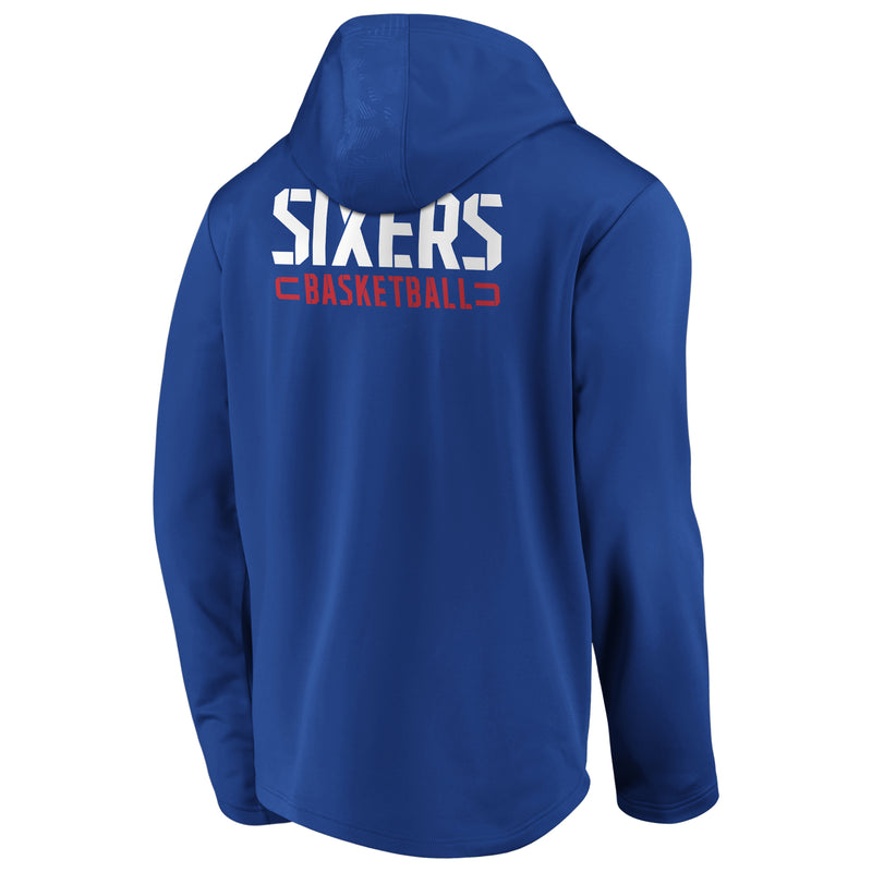 Load image into Gallery viewer, Philadelphia 76ers NBA Defender Mission Primary Full Zip Hoodie
