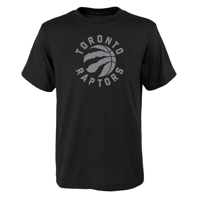 T-shirt à manches courtes avec logo principal de la NBA des Raptors de Toronto pour jeunes
