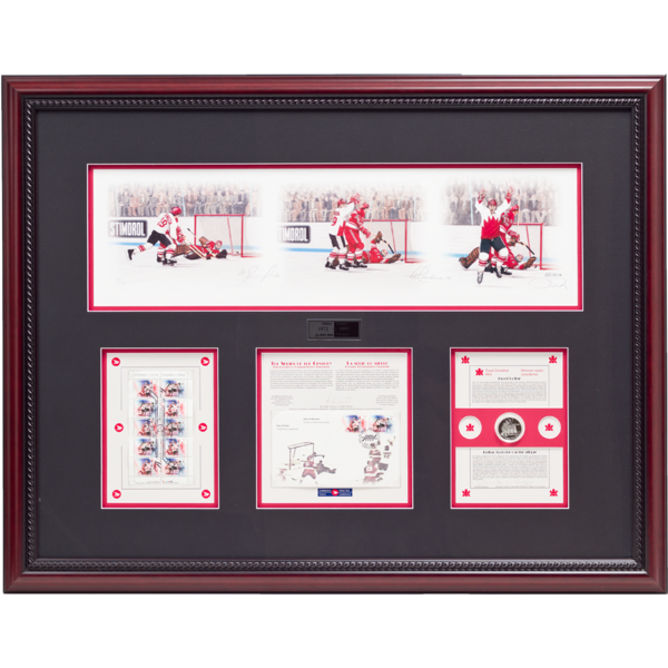 History Unfolds – Paul Henderson & Vladislav Tretiak Signed Limited Edition Summit Series Print